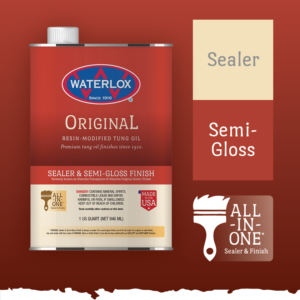 Waterlox Original Sealer and Semi-Gloss Finish