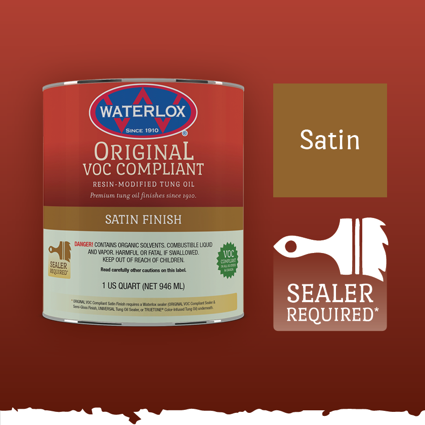 Original VOC Compliant Satin Finish