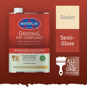 Waterlox Original VOC Compliant Sealer & Semi-Gloss Finish
